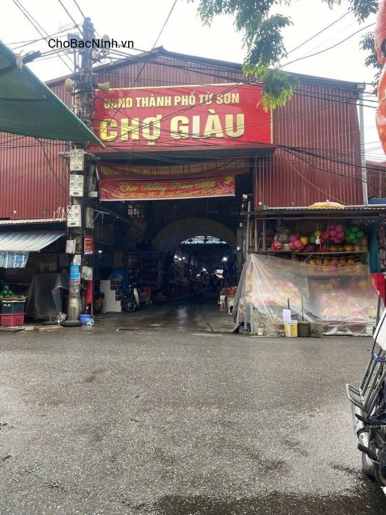 Bán đất 63,9m²  ngay cổng chợ Giầu,xã Tân Hồng ,huyện Từ Sơn, Bắc Ninh ( phường Từ Sơn, Bắc Ninh ) – CBNTC