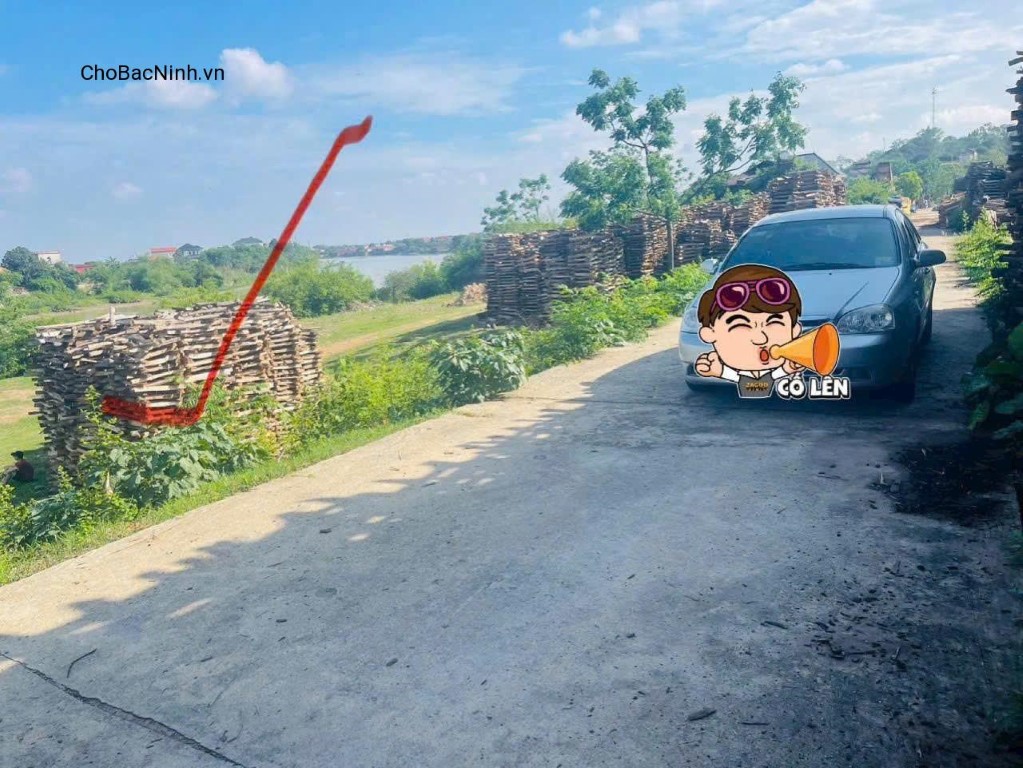 BÁN ĐẤT 448m2 THỔ CƯ MẶT ĐÊ PHÙ LÃNG – QUẾ VÕ, BẮC NINH - CBNAP