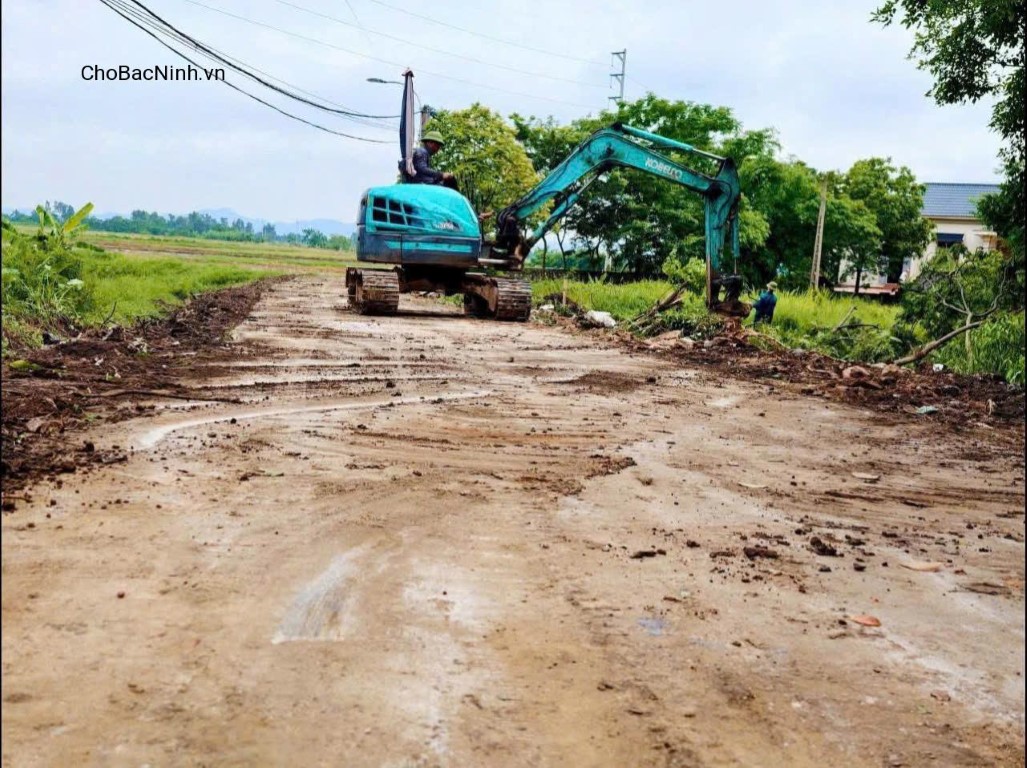 Bán đất 215m² lô góc siêu hiếm – mặt CCN, đường thông 2 đầu – Đào Viên, Bắc Ninh – CBNKC