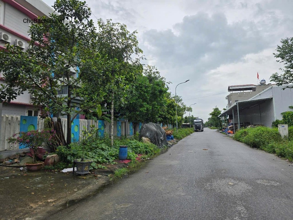 Bán đất 178,5m² lô biệt thự đẹp, gần trường mầm non, Phú Lâm, Bắc Ninh – CBNDT