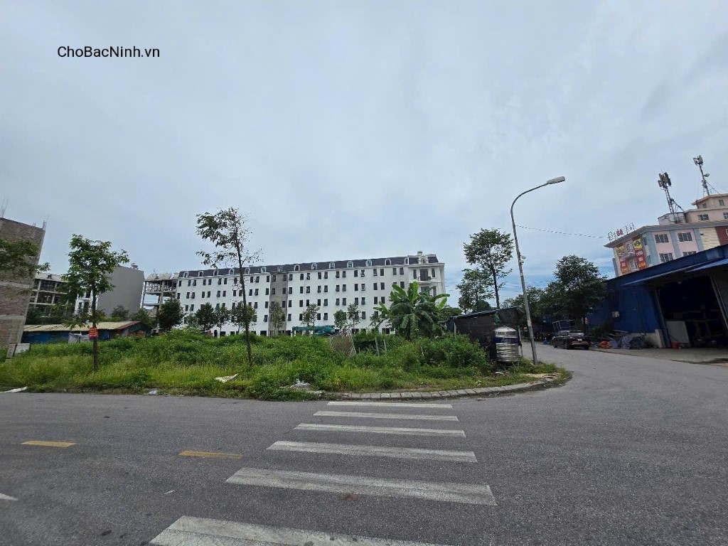  Bán lô góc 104m² – 2 mặt tiền đẹp khu 4,6ha trung tâm Thị trấn Lim – Tiên Du, Bắc Ninh – CBNDT