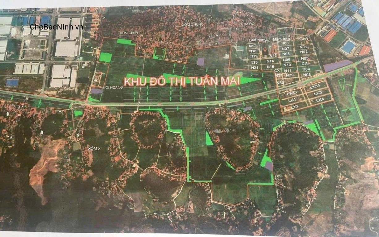  LÔ ĐẸP GIÁ RẺ – ĐƯỜNG ĐÔI DỊCH VỤ NỘI HOÀNG – BẮC GIANG (BẮC NINH) – CBNAP