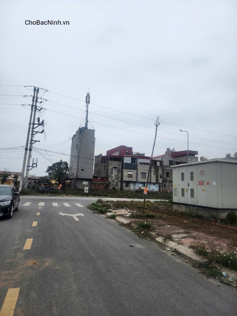 Bán đất 93,5m² mặt tiền 5,5m, nhìn vườn hoa – Khắc Niệm 2, dãy L2, đường 14,5m, phường Khắc Niệm, Bắc Ninh – CBNDT