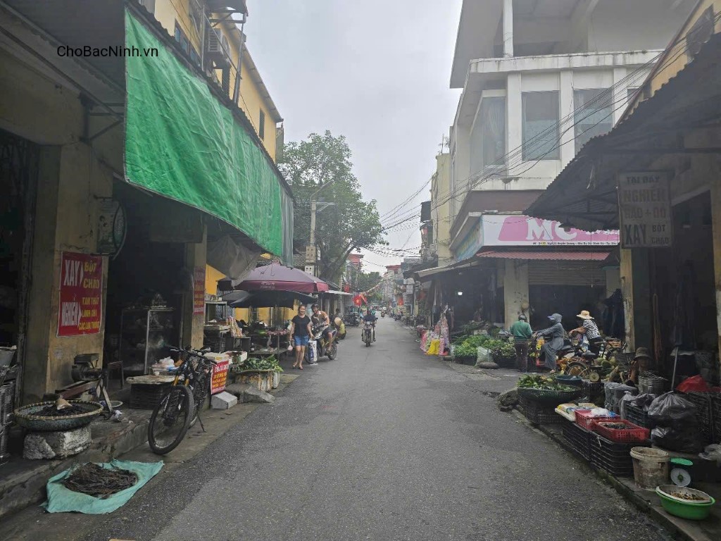 Bán nhà góc 2 mặt tiền 100m² – làn 2 Nguyễn Trãi, gần chợ Đọ – Phường Ninh Xá, Bắc Ninh – CBNDT