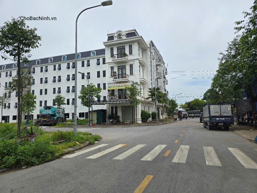 Bán đất 104m² lô góc 2 mặt tiền nhìn vườn hoa tại Thị Trấn Lim, Tiên Du, Bắc Ninh CBNDT