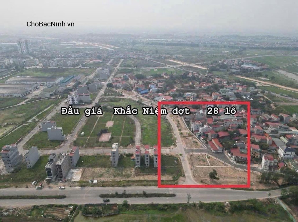 Bán đất 82m²  thôn Thượng, Khắc Niệm, TP Bắc Ninh (phường Hạp Lĩnh ,tỉnh Bắc Ninh) - CBNVT