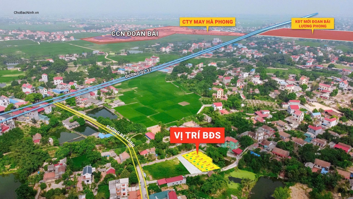 Bán đất 97.2m2 lô K01-01 TDP Kép ,Lạng Giang, Bắc Giang ( Bắc Ninh ) -  CBNTR