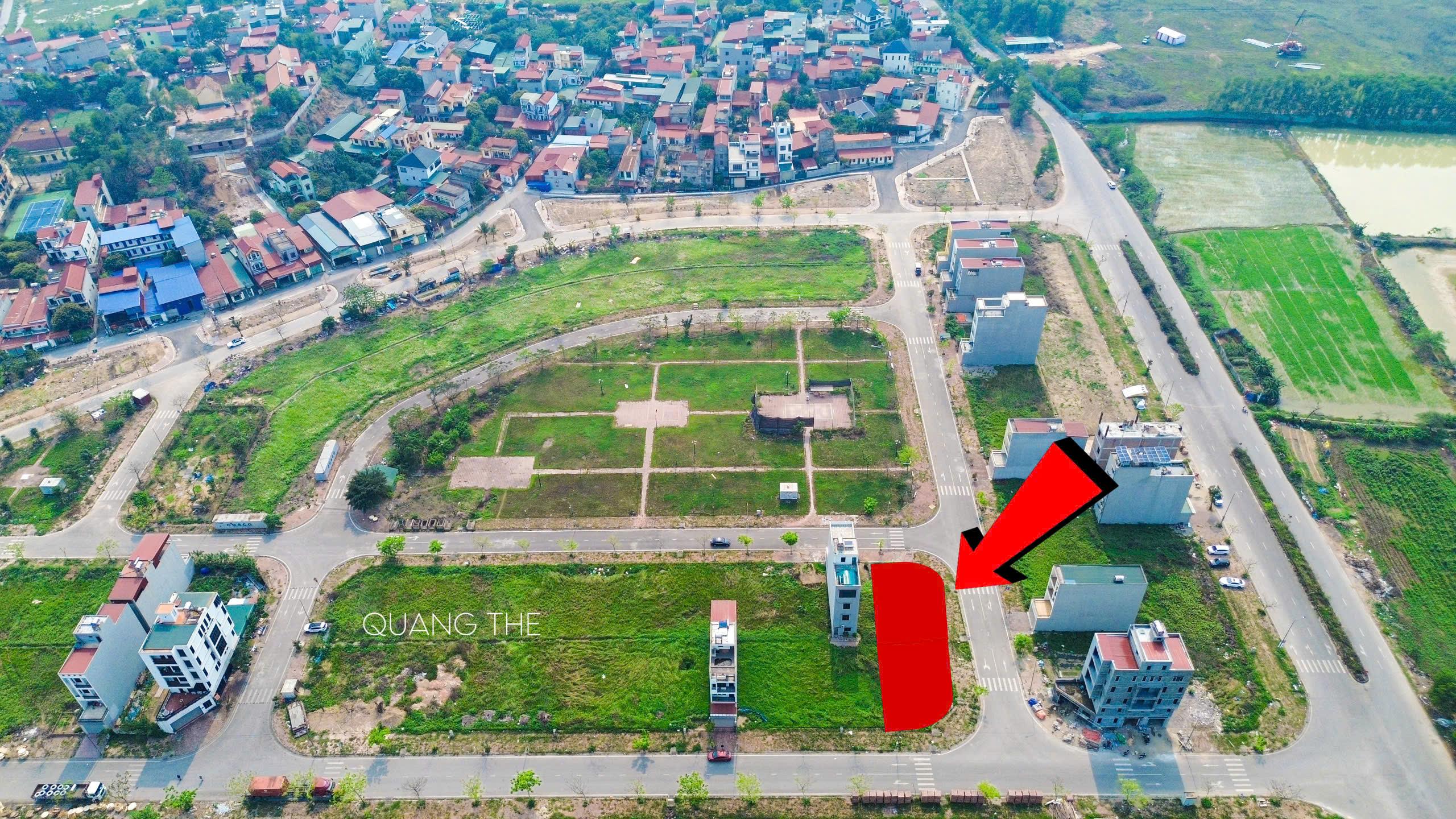 Bán Đất Lô Góc 284m2, 3 Mặt Tiền, View Vườn Hoa, L10 DCDV Khắc Niệm 1, Phường Khắc Niệm, Bắc Ninh - CBNQT