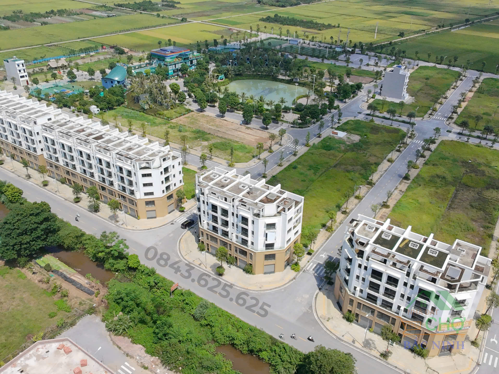 Bán cặp đất cặp 168m² LK7-T6,7 KĐT Amdi Green City, Tiên Du, Bắc Ninh – CBNNNN