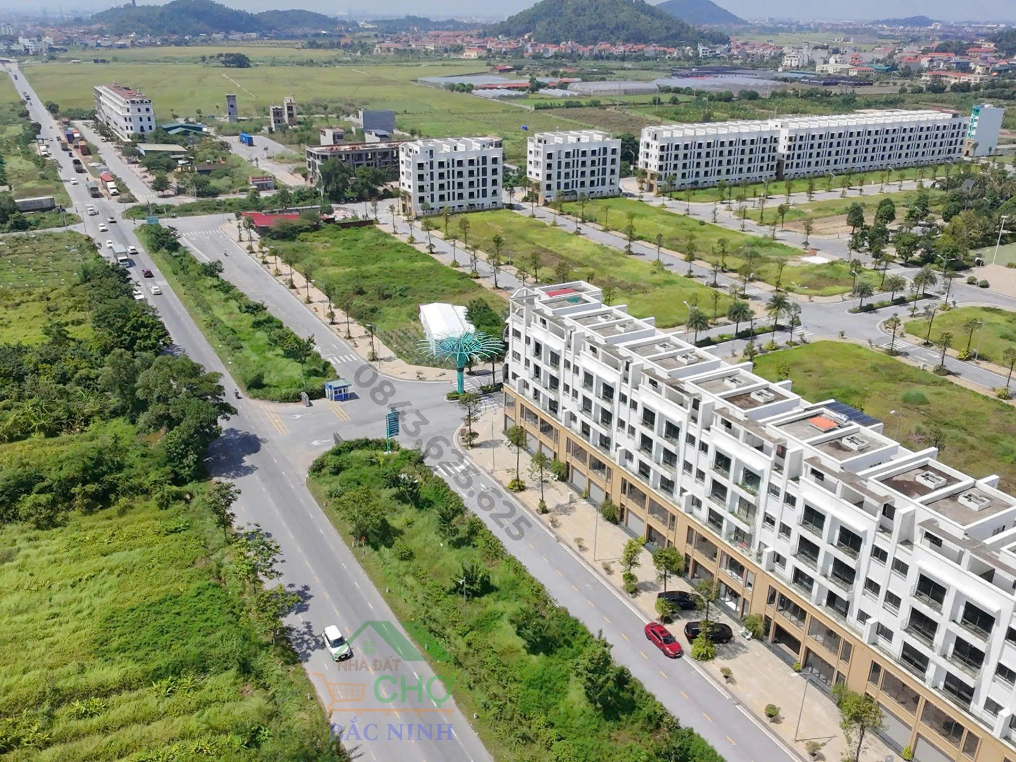 Bán đất dãy Liền kề LK4 (lô góc) - Khu đô thị AMDI Green City, Liên Bão, Bắc Ninh - CBNAT