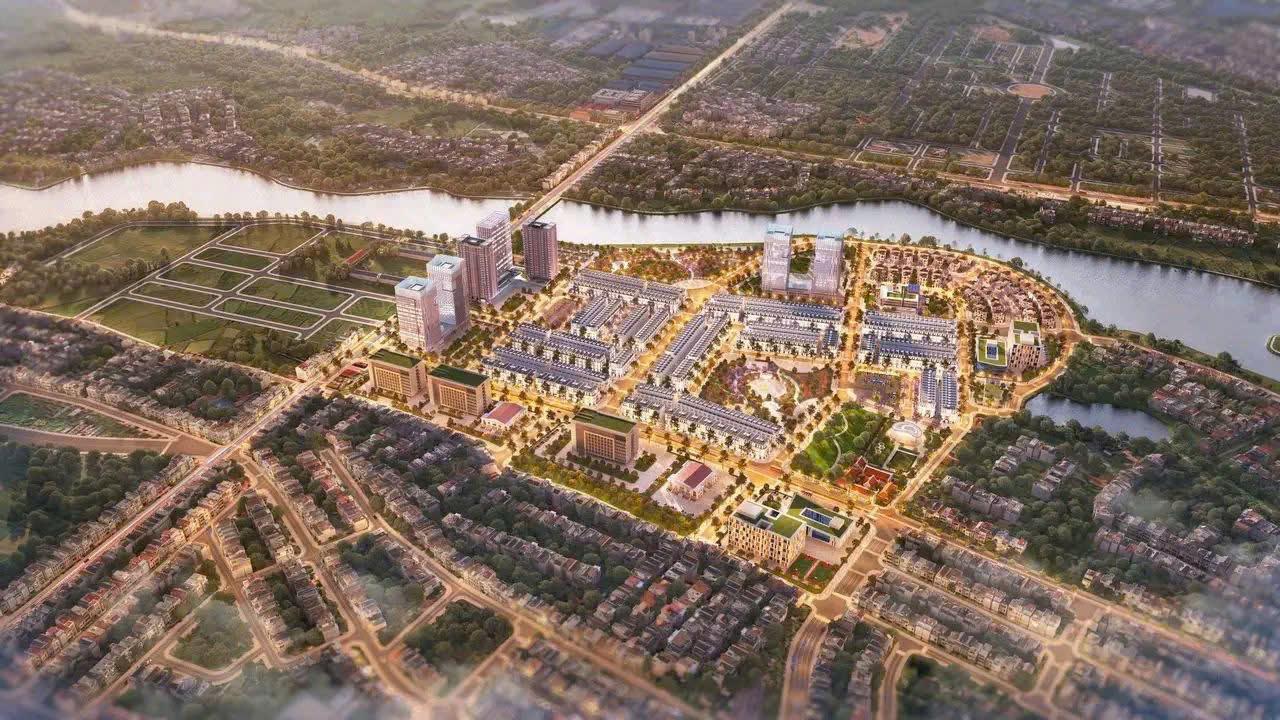 Bán lô đất 100m2 dãy OM13 (khe thoáng) tại dự án Việt Yên Riverside - Phường Việt Yên - Bắc Ninh - CBNDH