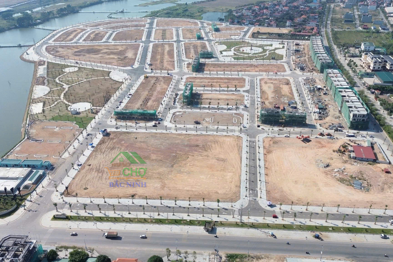 Bán lô 93,5m2 dãy OM4 tại dự án Việt Yên Riverside - Phường Việt Yên - Bắc Ninh - CBNDH