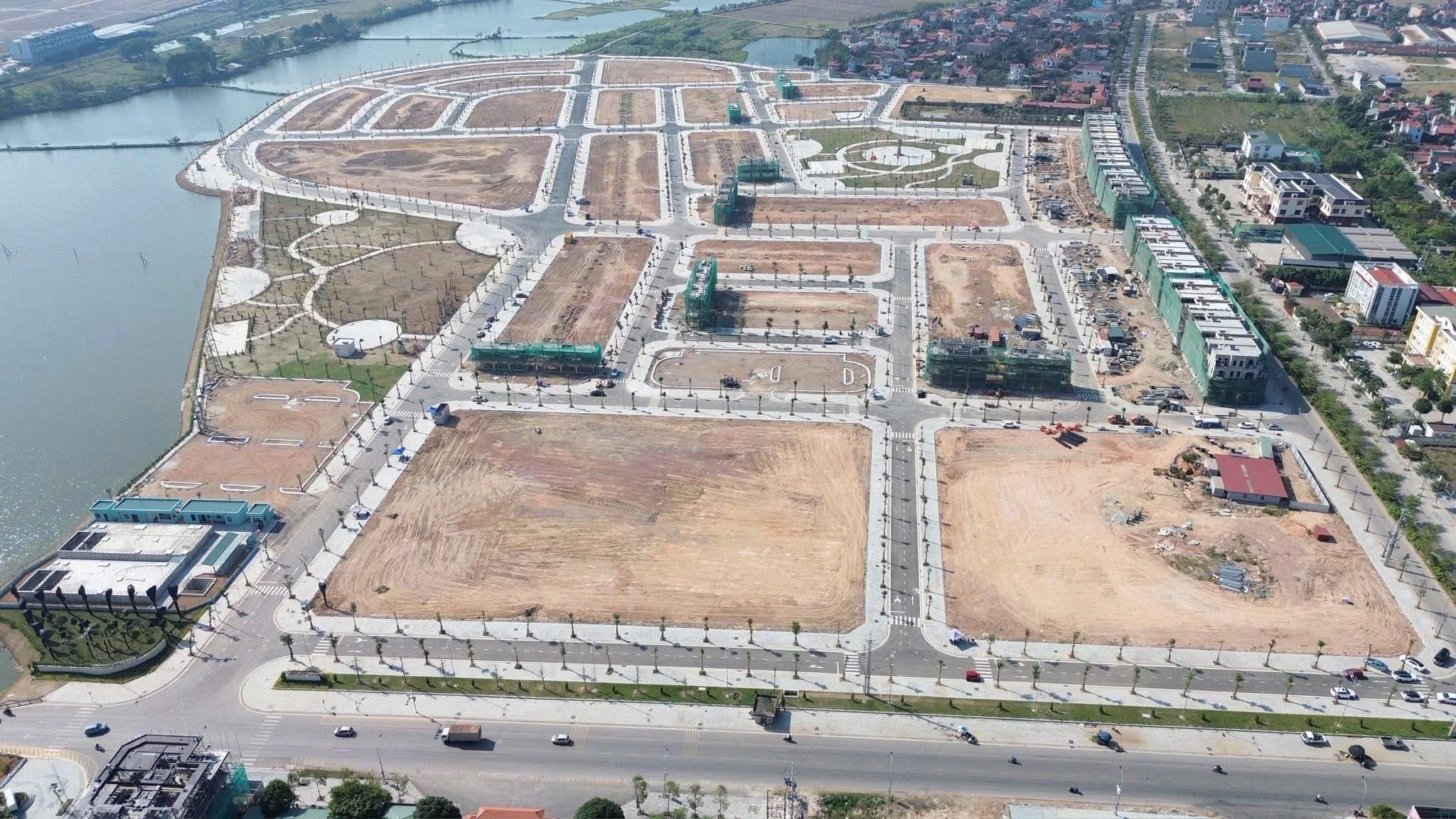 Bán lô 100m2 dãy OM9 tại dự án Việt Yên Riverside - Phường Việt Yên - Bắc Ninh - CBNDH