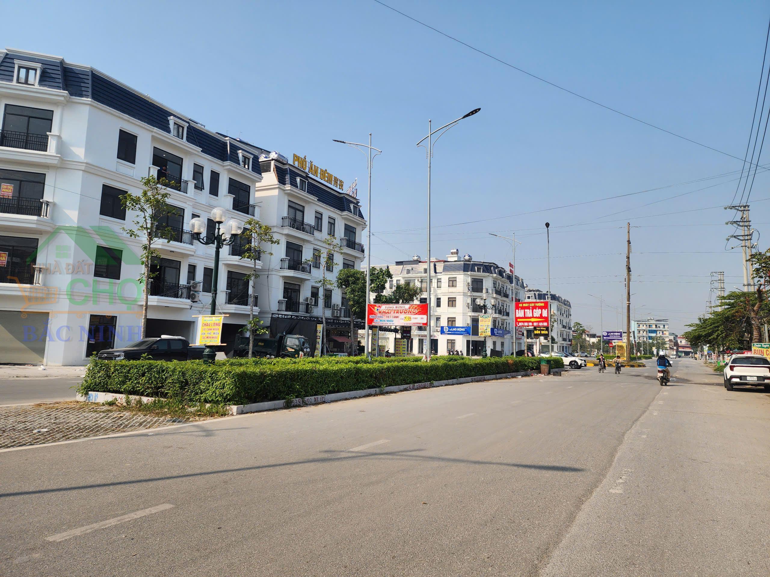BÁN LÔ ĐẤT LK10 TẠI SHOPHOUSE TÂY BẮC NINH KHÁNH - PHƯỜNG NẾNH - BẮC NINH - CBNDH