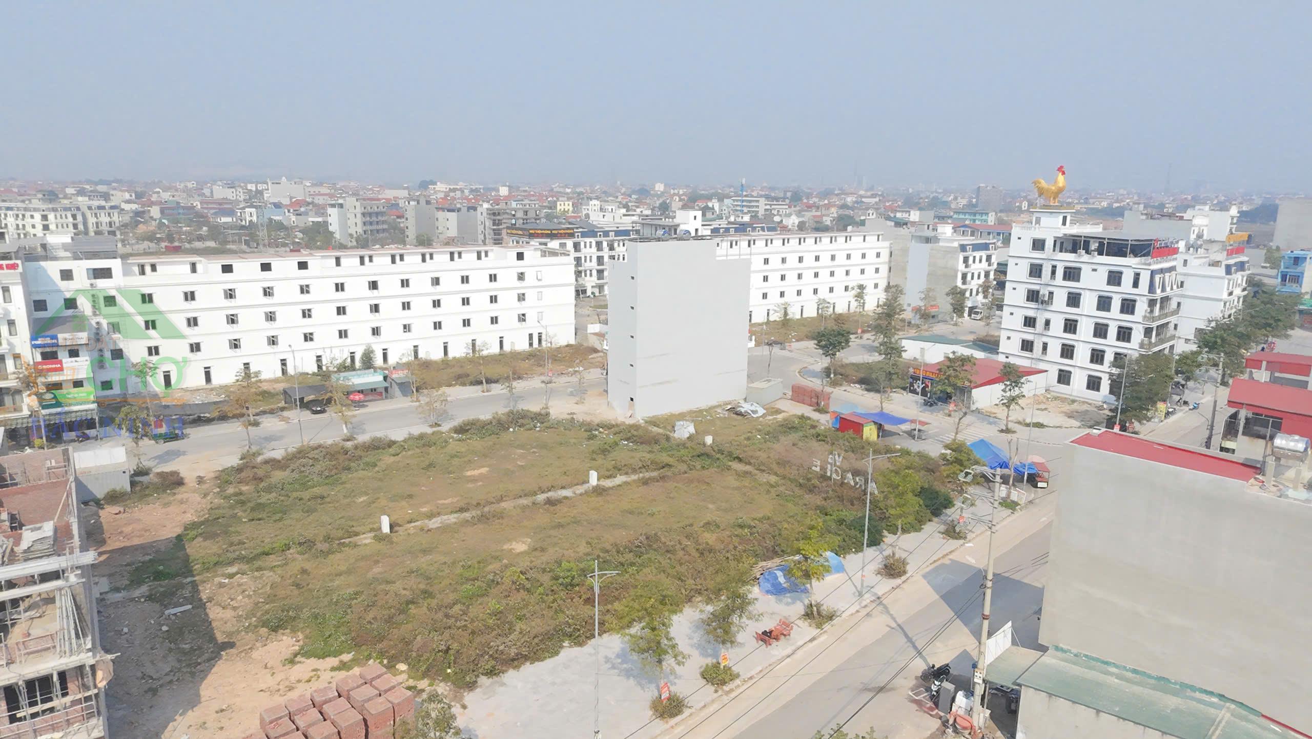 BÁN LÔ ĐẤT 80m TẠI KHU ĐÔ THỊ TÂY BẮC NINH KHÁNH - PHƯỜNG NẾNH - BẮC NINH - CBNDH