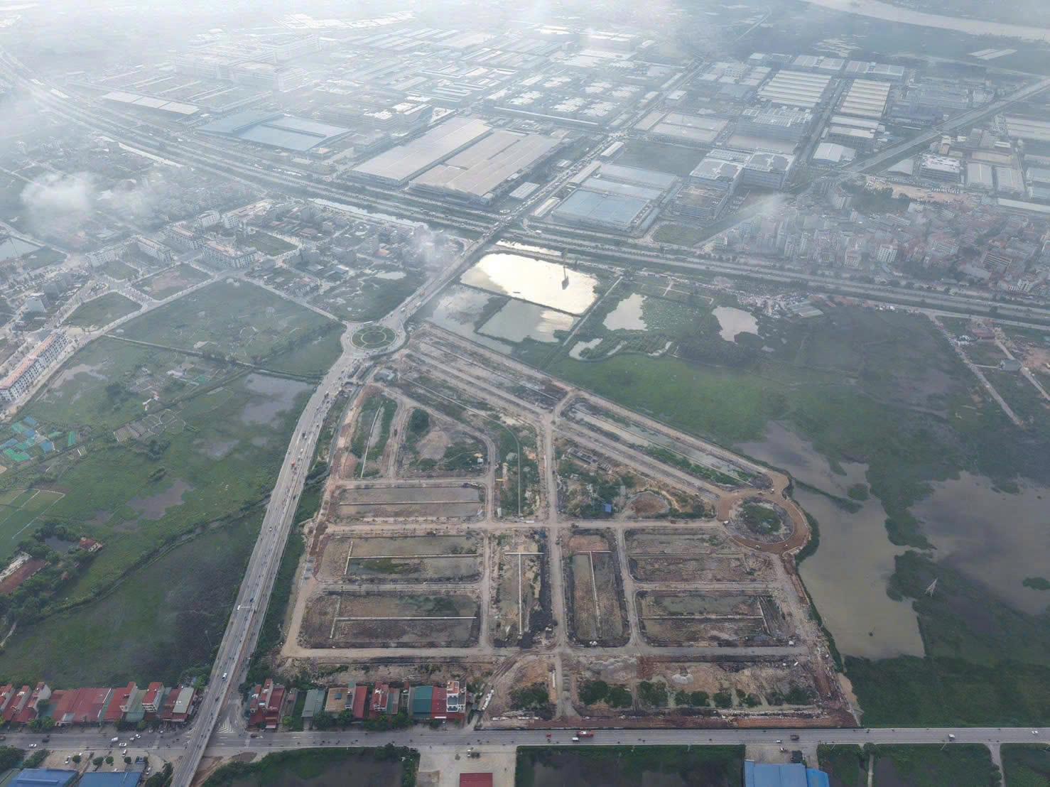 Bán lô đất 300m2 dãy BT3 (Biệt thự) tại dự án Tabudec Việt Yên - Phường Nếnh - Bắc Ninh - CBNDH