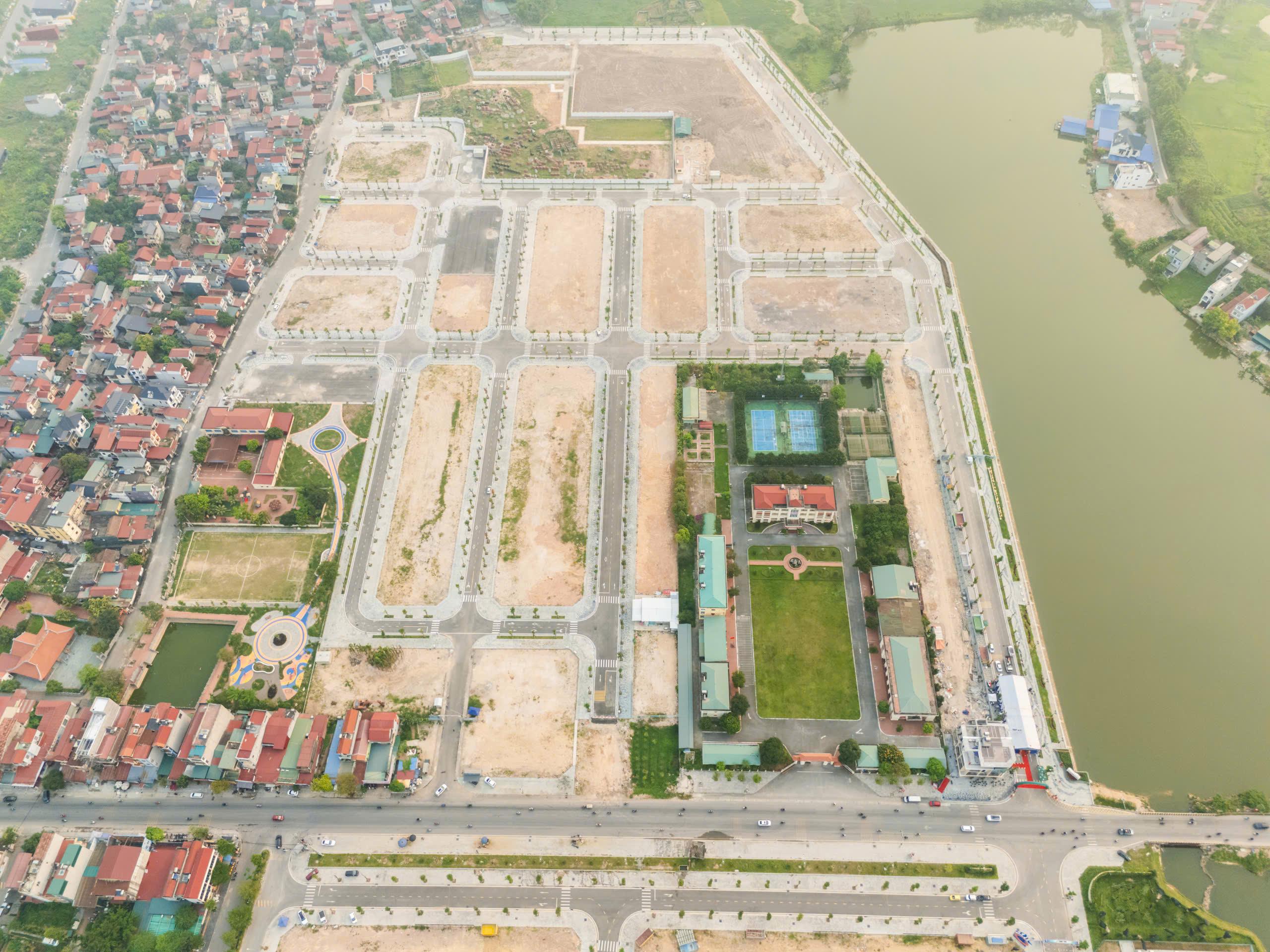 Bán lô đất 114m2 dãy LK8 tại dự án Bích Động Lakeside - Phường Việt Yên - Bắc Ninh - CBNDH