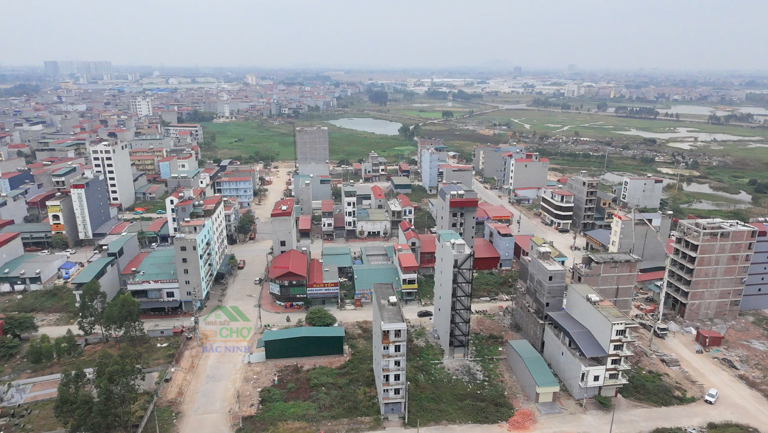 BÁN LÔ ĐẤT DÃY MD9 TẠI MY ĐIỀN 2 - PHƯỜNG NẾNH - BẮC NINH - CBNDH