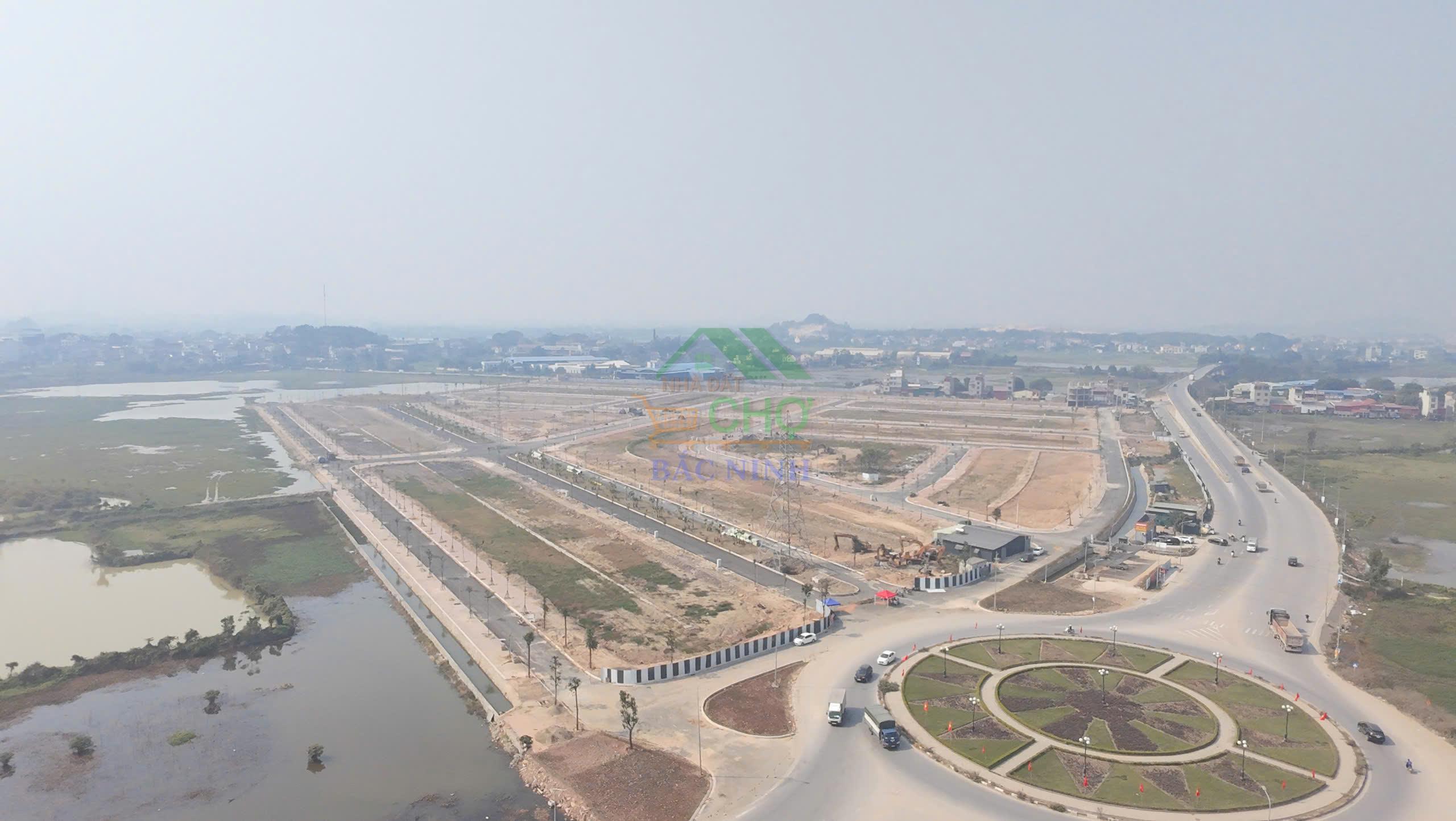 Bán lô đất 100m2 dãy N01B tại dự án Tabudec Việt Yên - Phường Nếnh - Bắc Ninh - CBNDH