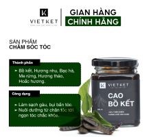 OCOP BẮC NINH: Cao Gội Đầu Thảo Dược Bồ Kết Bạc Hà VIETKET 200ml - Sạch Gàu, Giảm Rụng, Dưỡng Tóc Chắc Khỏe