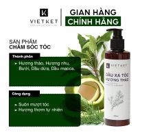 OCOP BẮC NINH: Dầu Xả Tóc Thảo Dược VIETKET 250ml - Giúp tóc suôn mượt