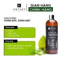 OCOP BẮC NINH: Toner dưỡng da mặt thảo dược VIETKET 500ml - Xông mặt làm sạch, Giảm da dầu mụn, nám, Dưỡng ẩm