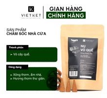 OCOP BẮC NINH: Nhang Nụ Trầm Hương Thảo Mộc Vỏ Quế VIETKET 100g - Xông Nhà Tẩy Uế, Thư Giãn Tinh Thần