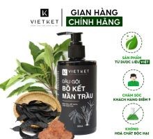 Ocop Bắc Ninh: Dầu Gội Bồ Kết Mần Trầu VIETKET 320ml - Sạch gàu, hết ngứa, chắc khoẻ tóc