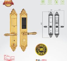Khóa Vân Tay Cửa Gỗ Đại Sảnh Kassler KL-959G
