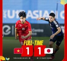 U17 Việt Nam cầm hoà kịch tính U17 Nhật Bản và có quyền tự quyết vào vòng trong tại VCK U17 châu Á