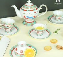 Bộ ấm trà Mã Đáo Long Phương	