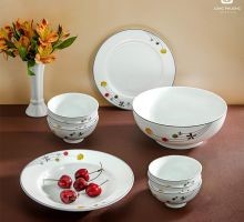 Bộ đồ ăn Cẩm Vi Long Phương