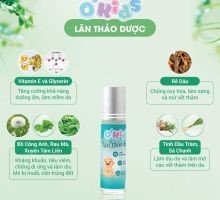 Dung dịch lăn vết muỗi đốt thảo dược O'Kids Zoro 