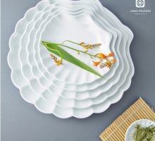 Đĩa kiểu hình vỏ sò 12 Inch 30 cm
