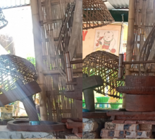 TƯỢNG XAY LÚA GIÃ GẠO 