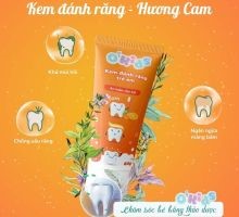 KEM ĐÁNH RĂNG TRẺ EM O'KIDS VỊ CAM DÀNH CHO TRẺ ZORO 80g