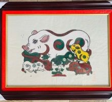 Ocop Bắc Ninh: Tranh Đông hồ 